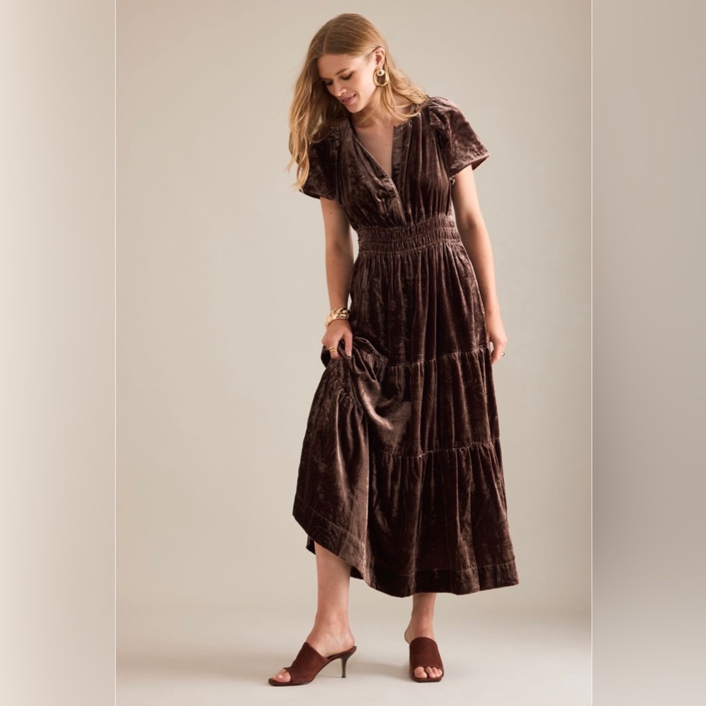 ❤️🔥Firm Price❤️🔥The Somerset Velvet maxi dress - Picture 3 of 10